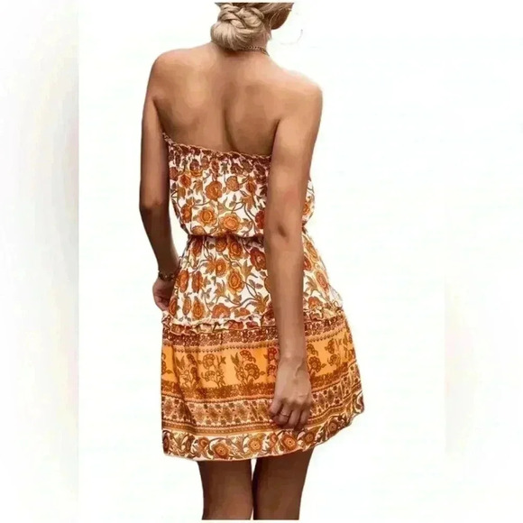 Women’s sleeveless slip on dress Casual, size Large NWOT - Picture 2 of 5